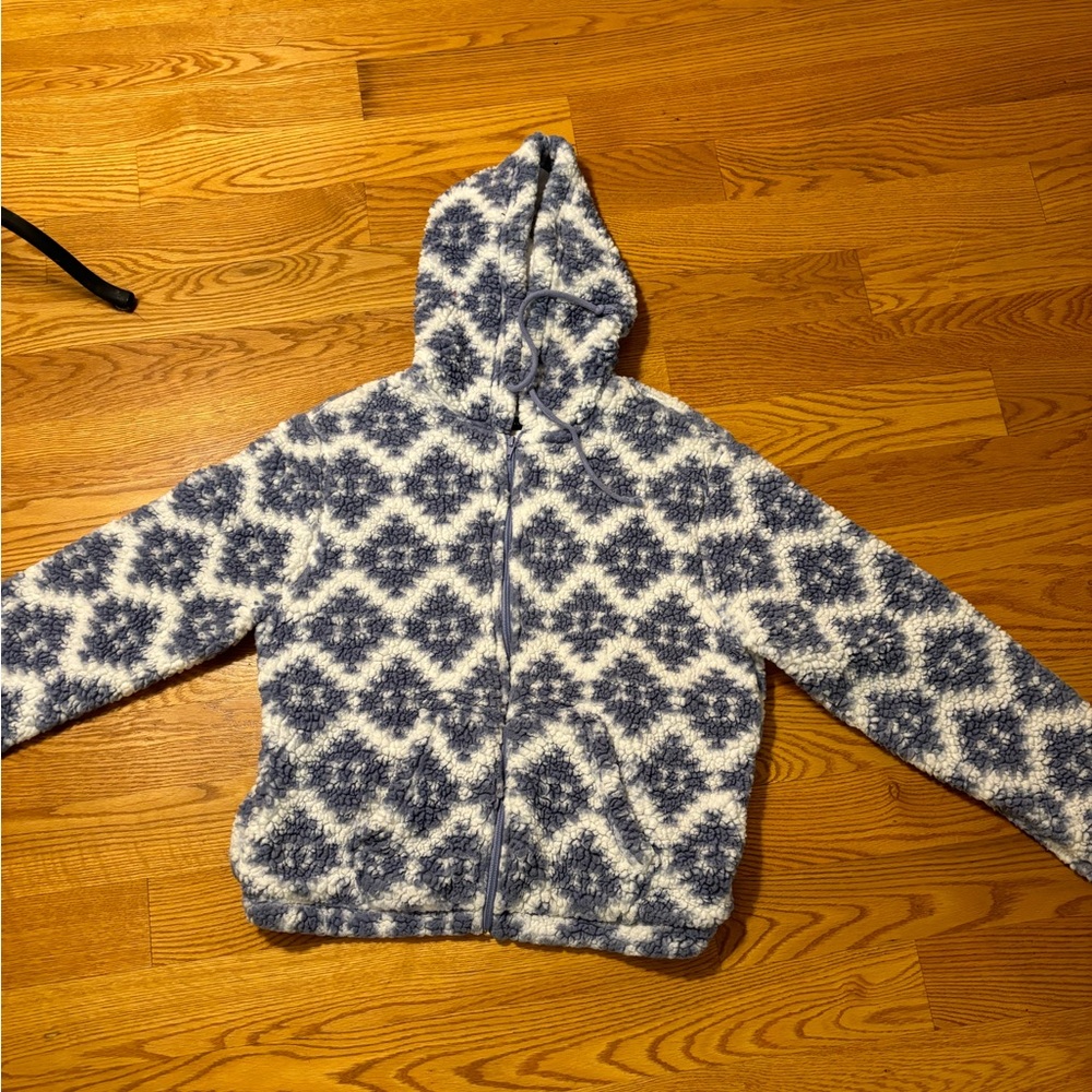 LA Hearts fleece jacket like new